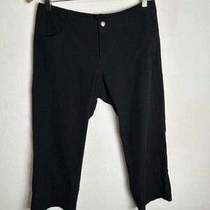 Patagonia Black Pants with Logo Detail